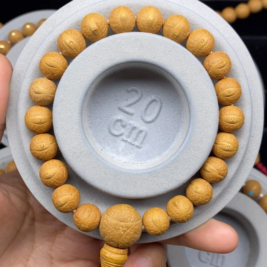 手串凤眼菩提11+新籽素