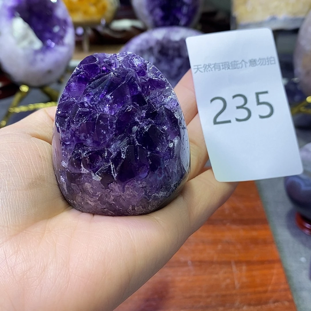 未镶嵌珠宝半成品紫晶