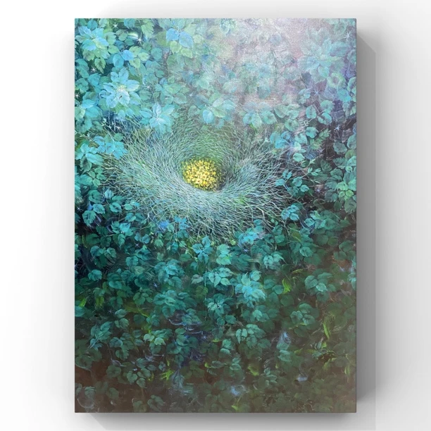 【鸟巢系列—陈群星】“120*180”｜原创作品｜手稿孤品