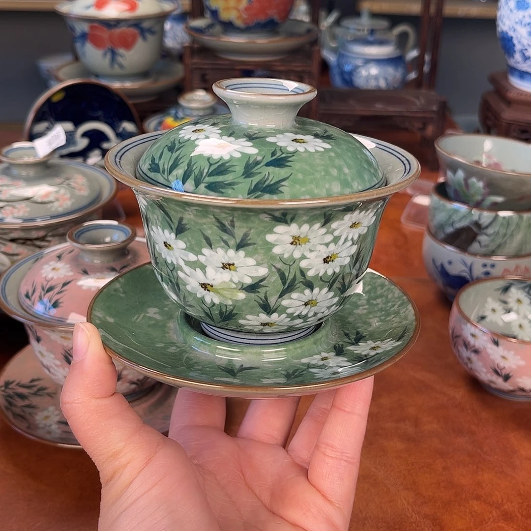 杯盖碗景德镇陶瓷