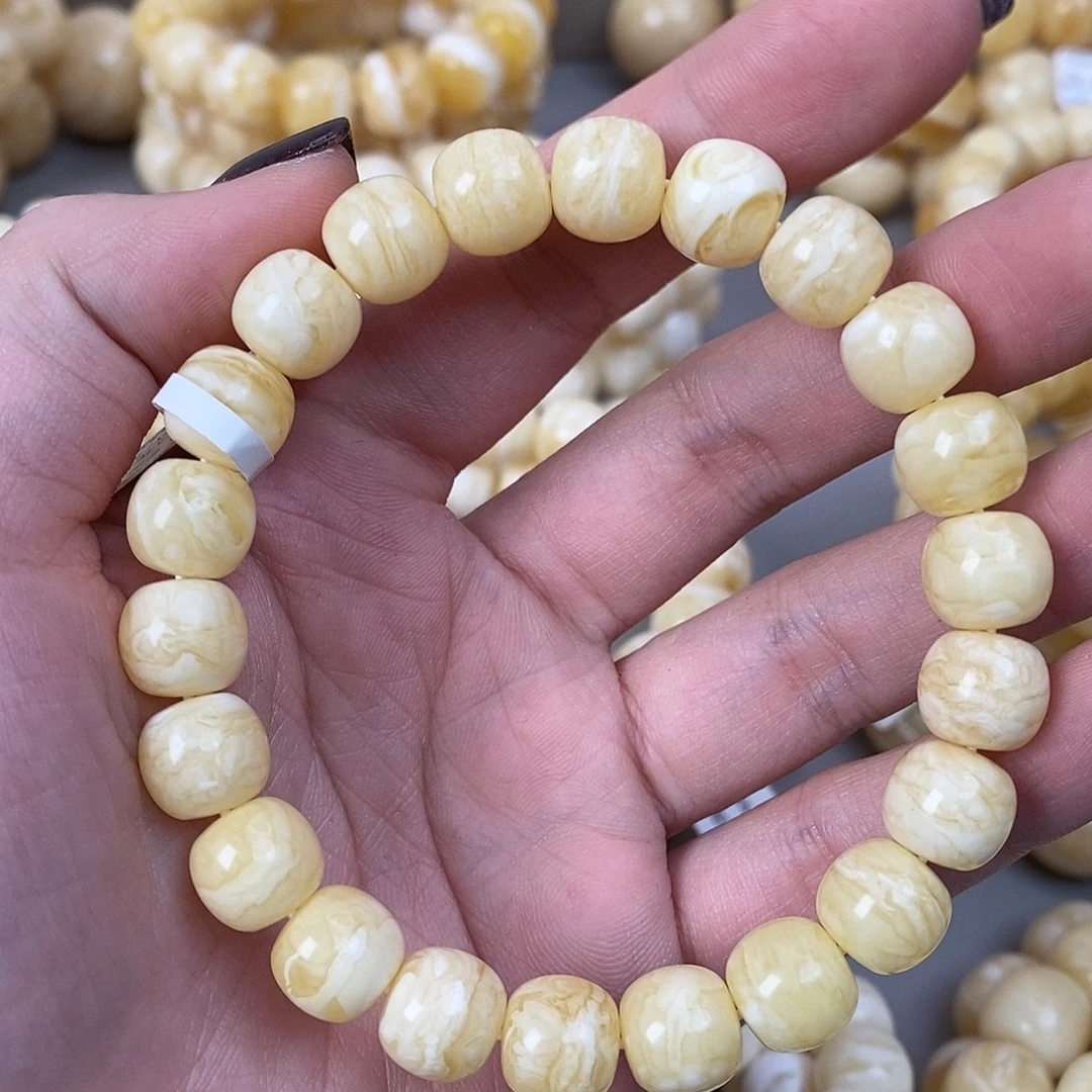 蜜蜡未镶嵌珠宝奇石10.5mm15.2g