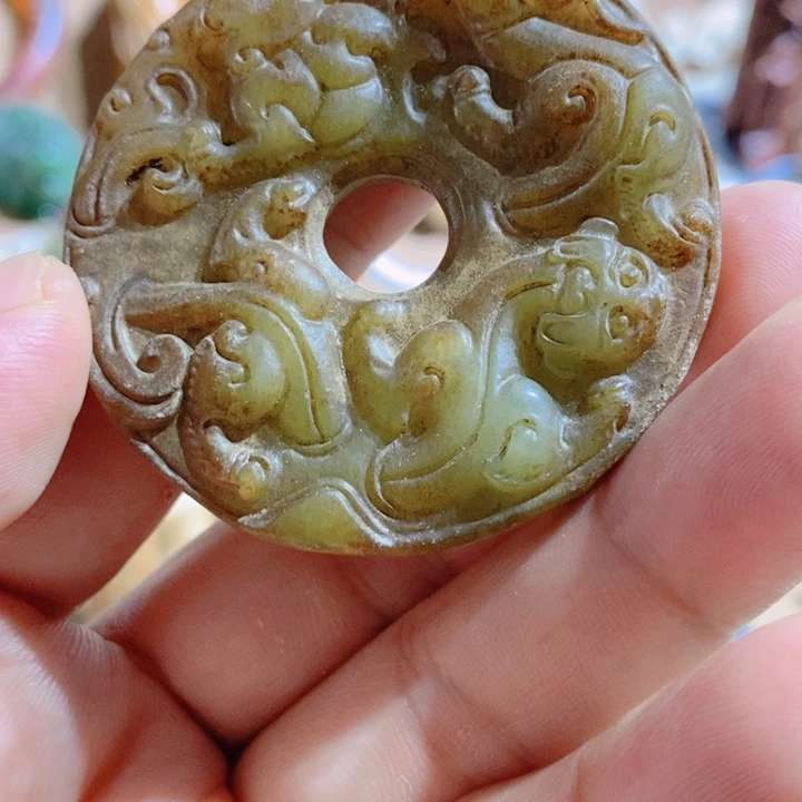 银S925镶嵌颈饰金绿宝石