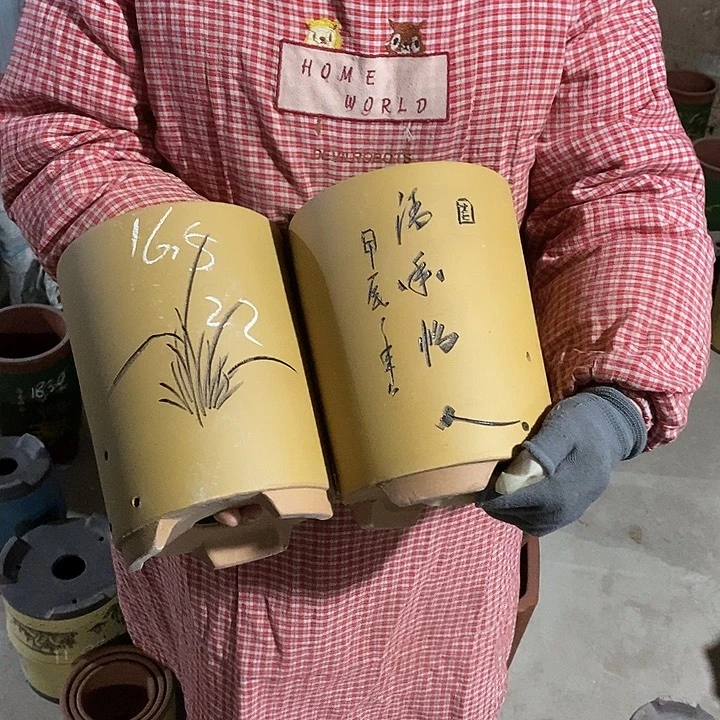 紫砂花盆紫砂花盆