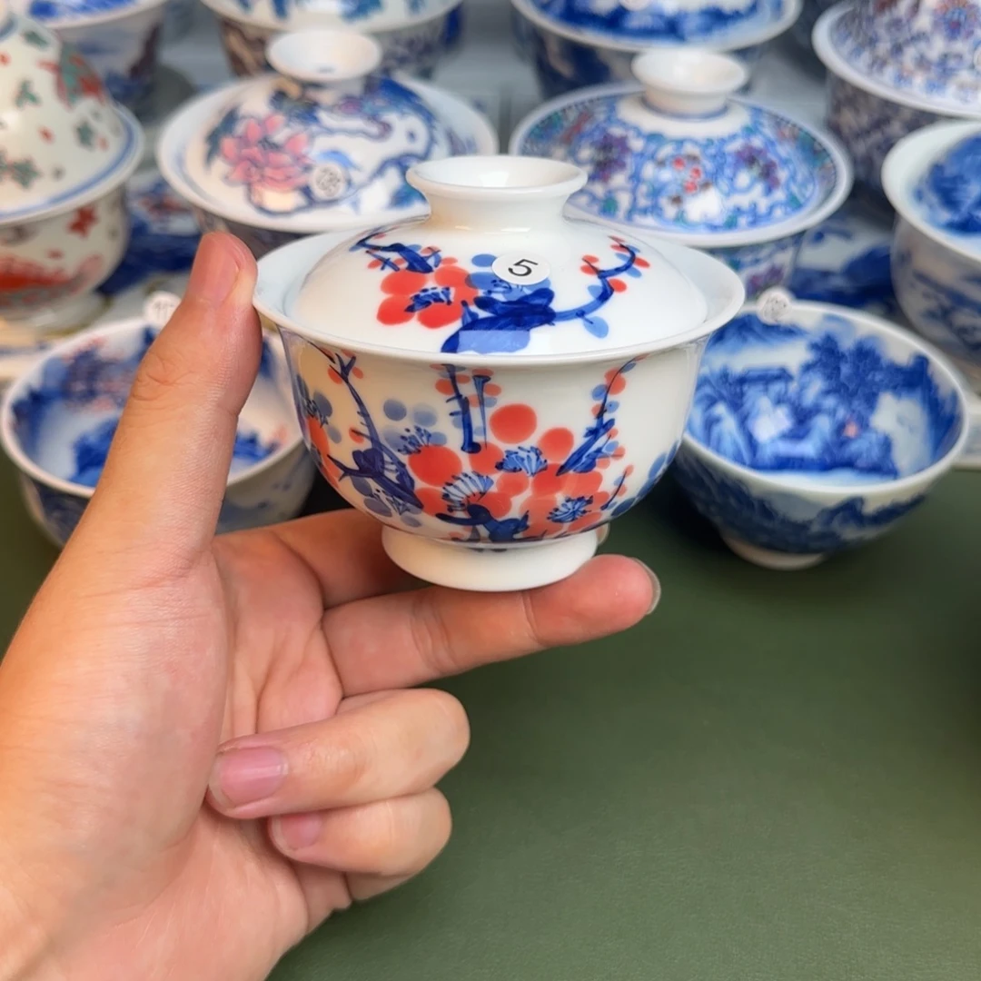 彦祖纯手工手绘茶具5