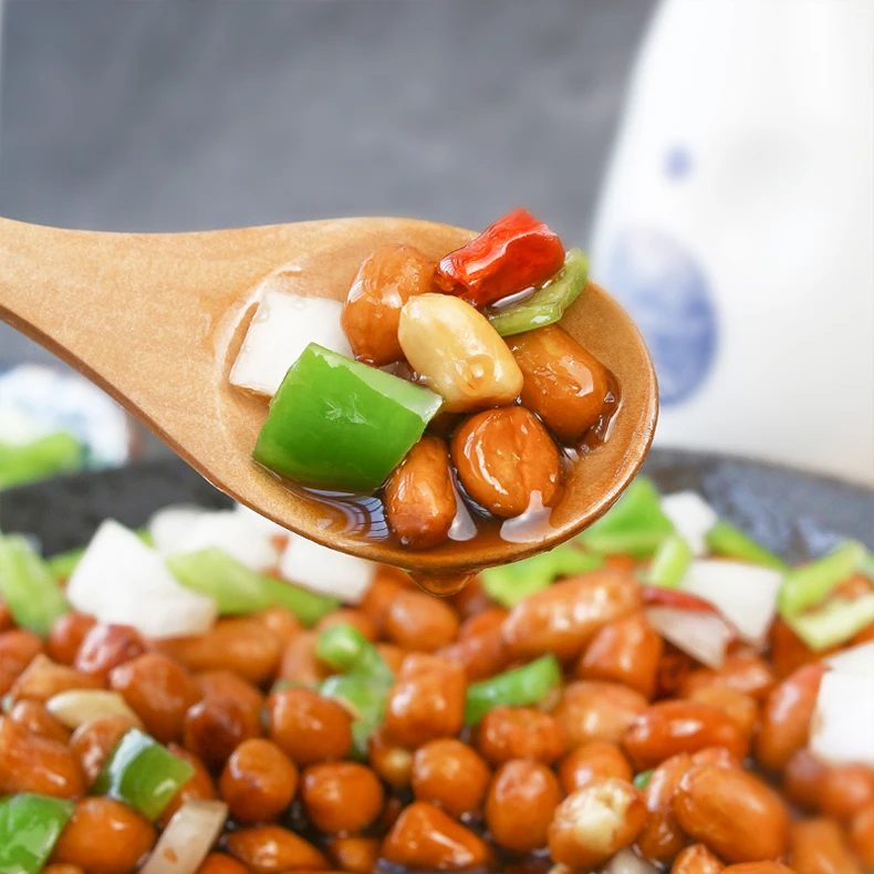 小李太白醋泡花生米老醋花生凉拌菜酸甜美味凉菜下酒菜油炸花生米