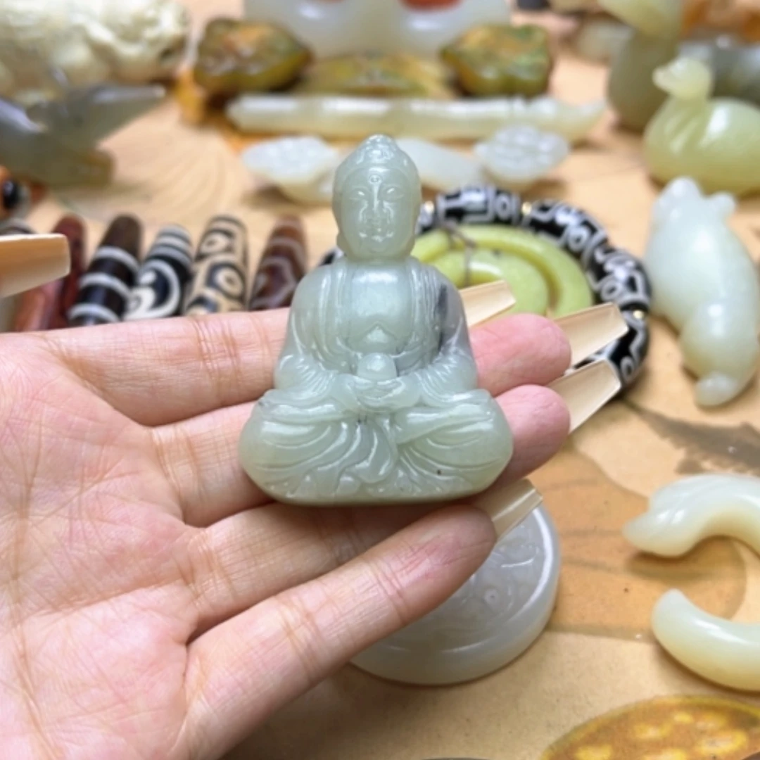 【闪购商品】蛇纹石玉颈饰未镶嵌