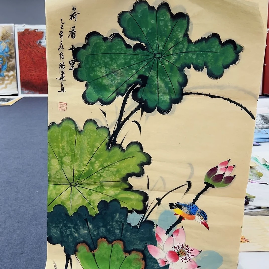 国画事事顺心如意万事如意