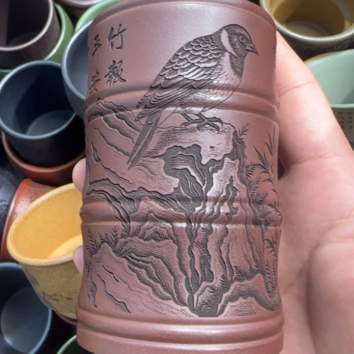 茶杯紫砂全手工制作工艺