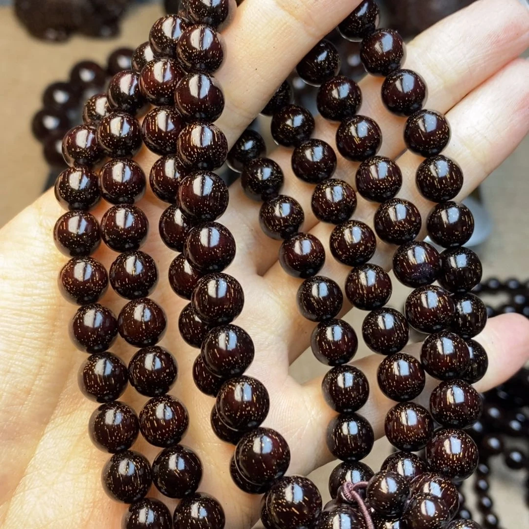 一***你檀香紫檀（小叶紫檀）0.8爆星108