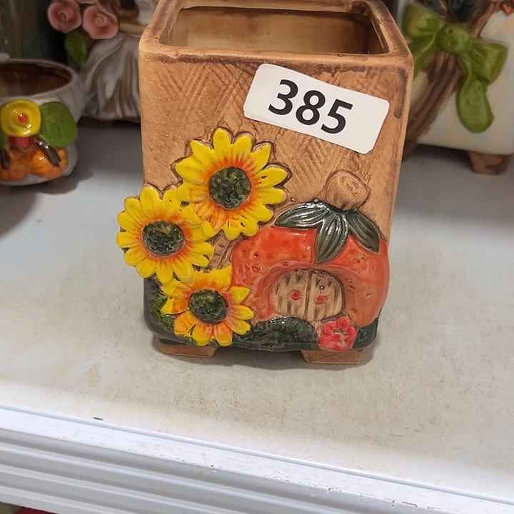 粗陶材质多肉花盆