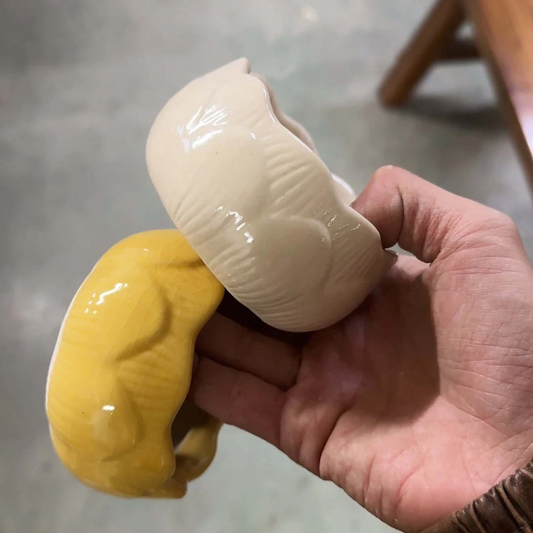 陶瓷2个··订单自动合并·口径误差0.5左右··