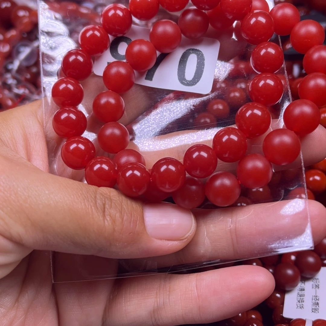 已***置手链未镶嵌南红玛瑙