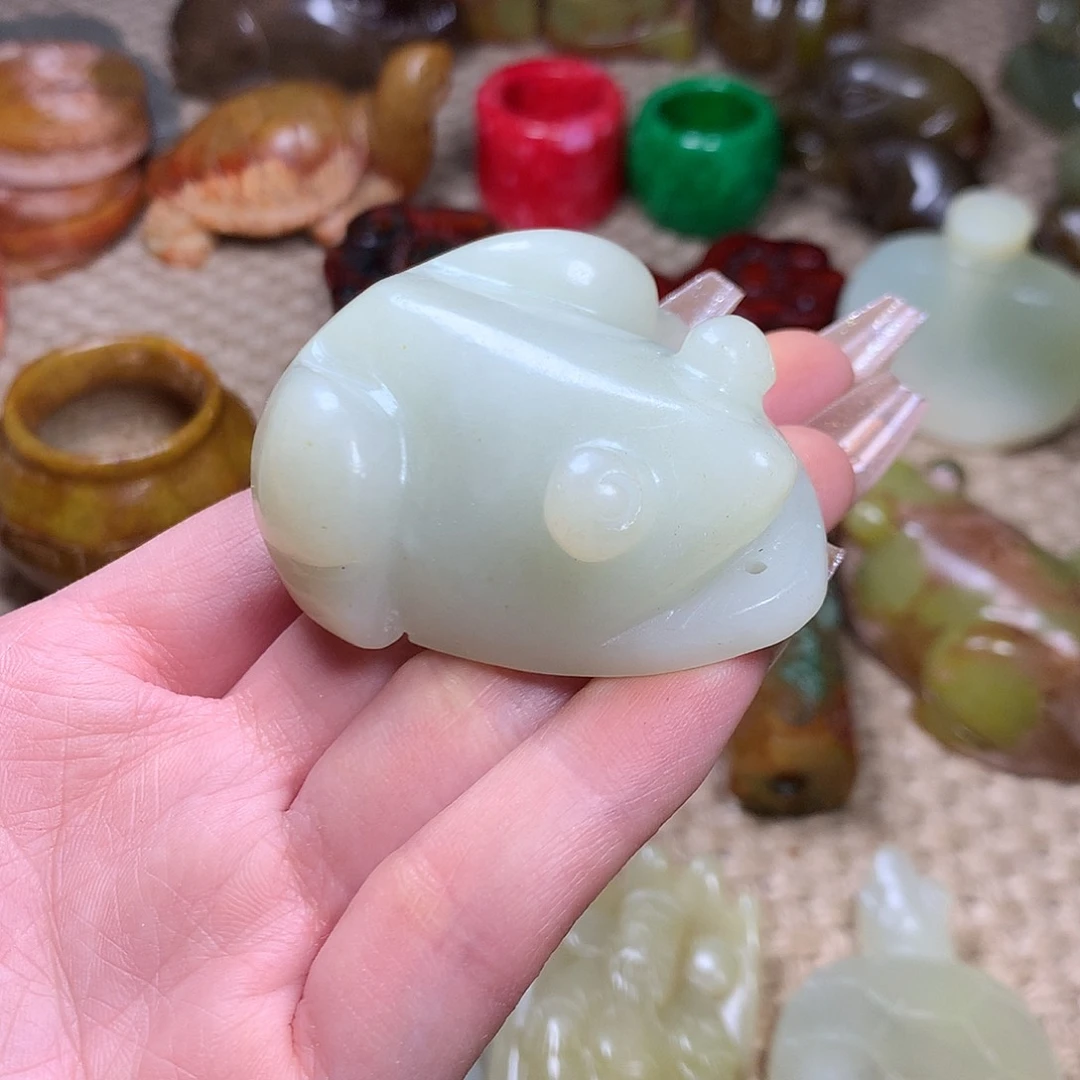 白玉菩提吊坠挂件