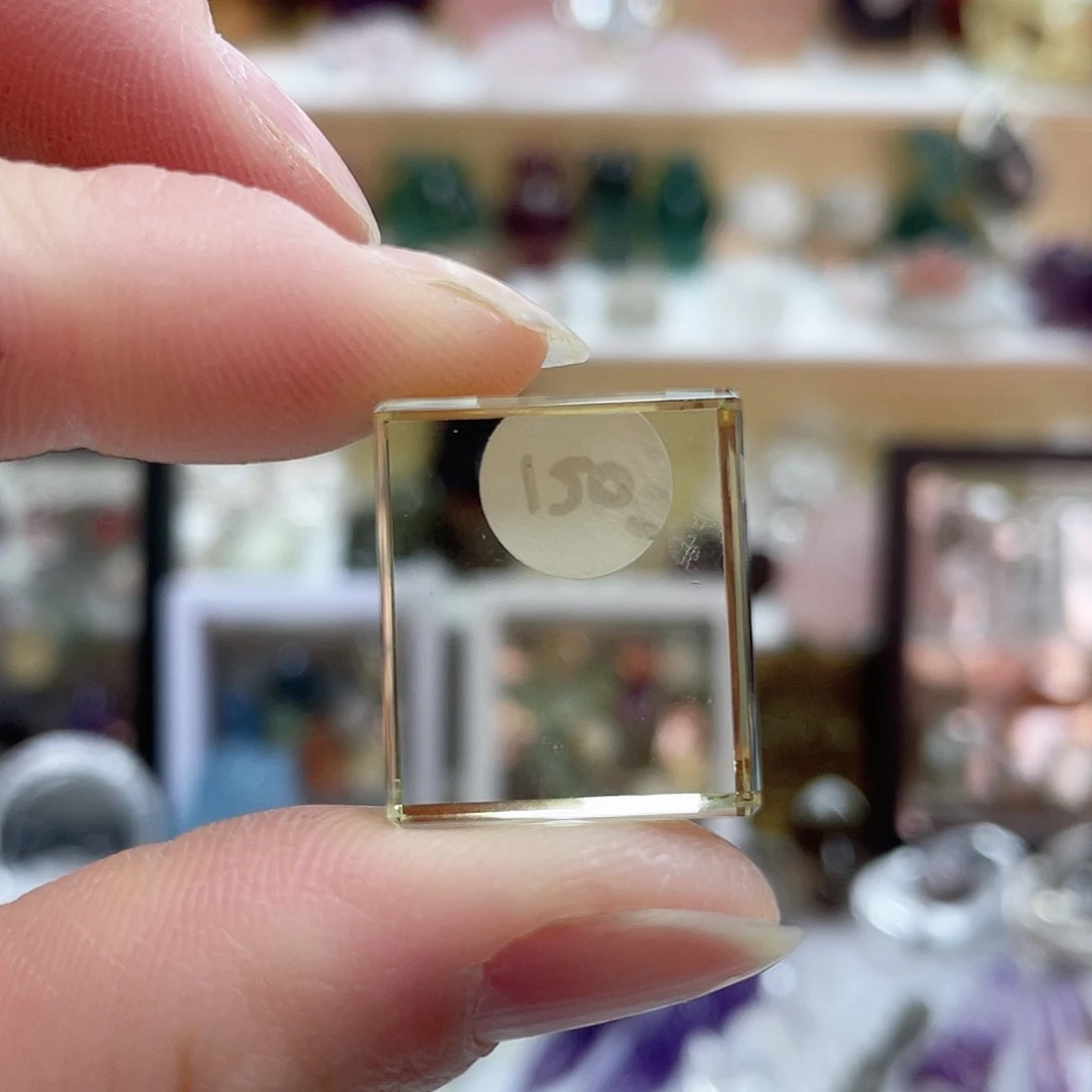 黄晶珠宝半成品未镶嵌1149