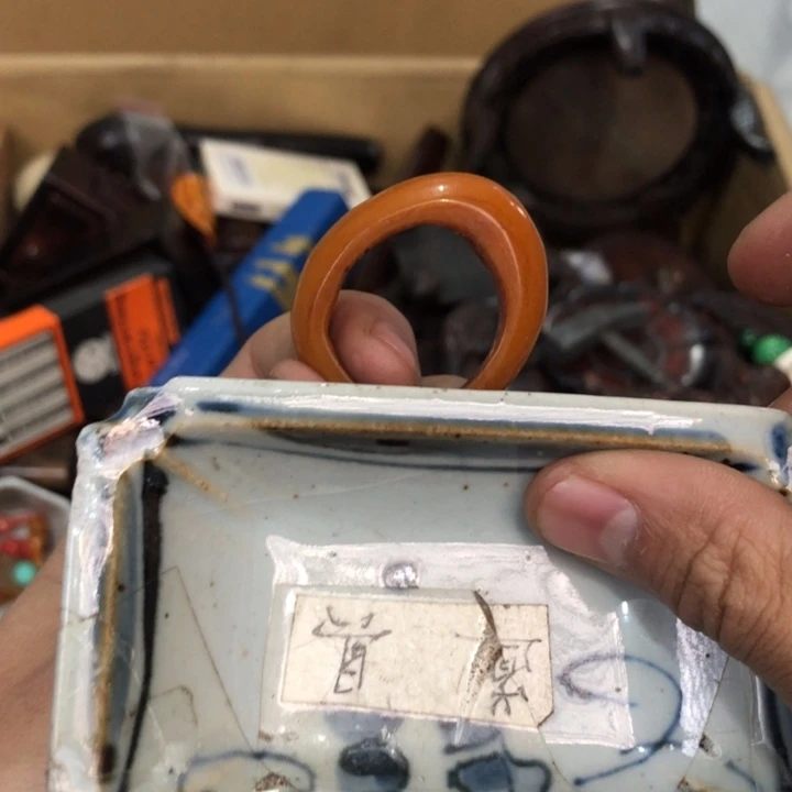 陶瓷孤品单件车里拍