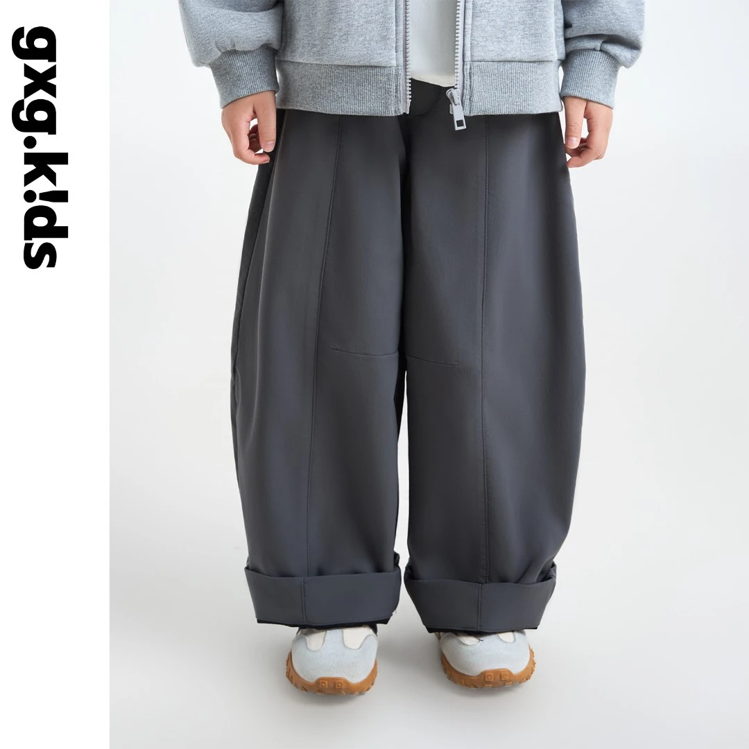 gxg kidsgxgkids儿童男女童休闲裤春秋长裤弯刀裤宽松新款QYCK051