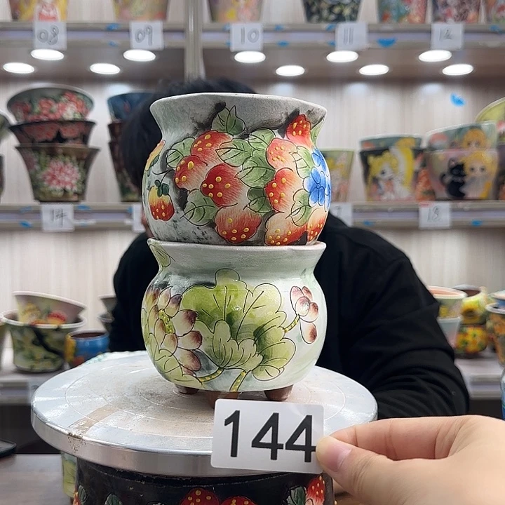 紫砂花盆瑕疵瑕疵144