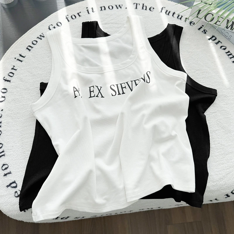 爱丁堡风 / 美式小吊带背心14597花契大码胖mm200斤夏季休闲时尚