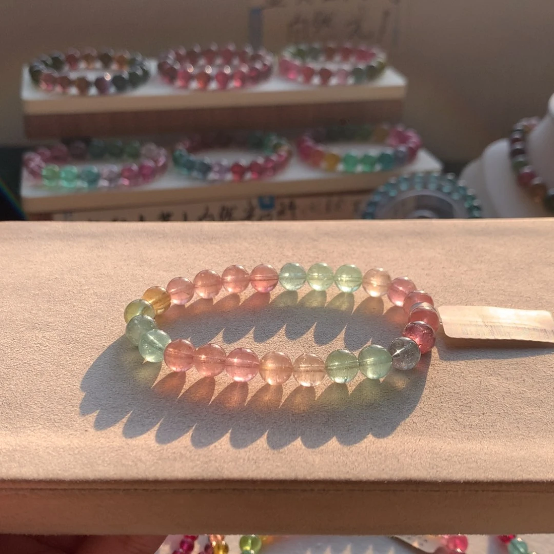 未镶嵌手链碧玺碧玺