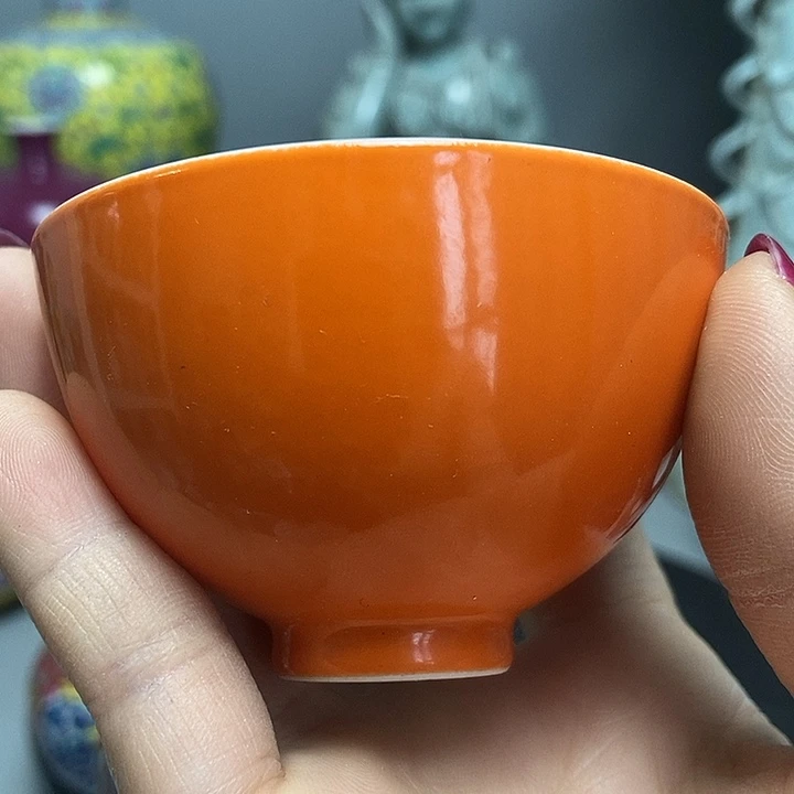 单色釉茶盏全品器型