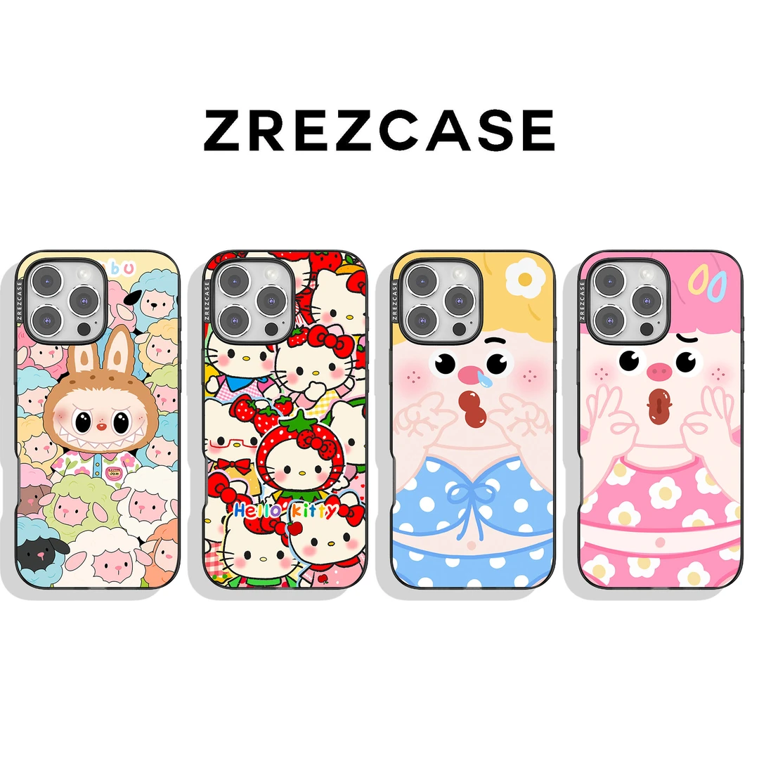 ZREZ 原创 [ 小羊拉布布 ]适用苹果iPhone16ProMax防摔个性手机壳