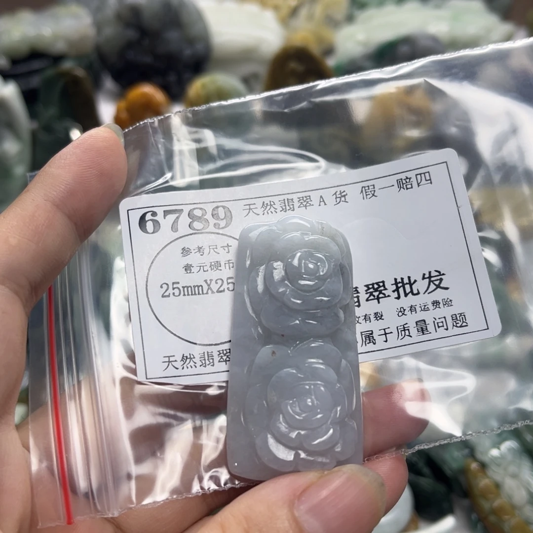 颈饰未镶嵌翡翠6789
