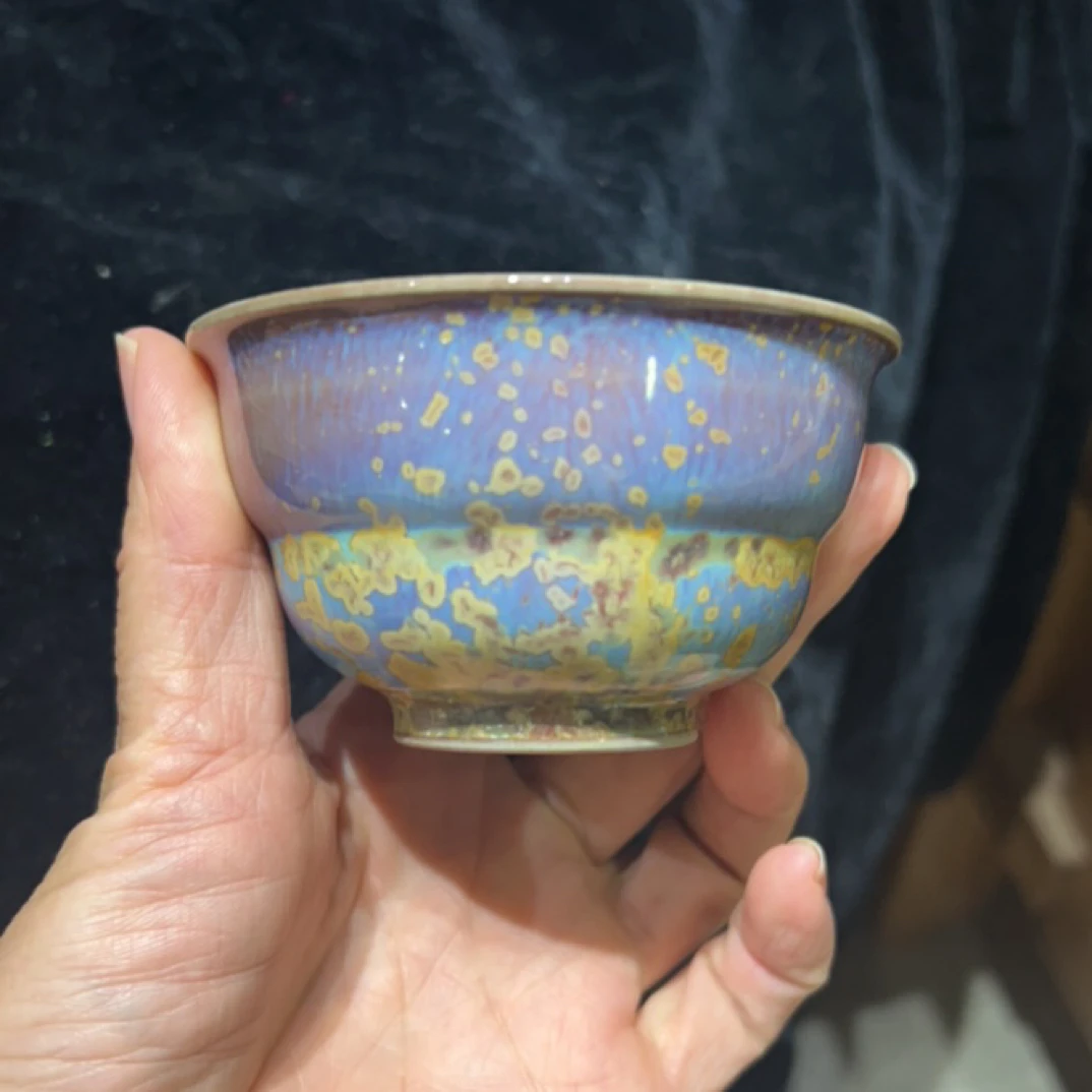 手工手拉胚品茗葫芦杯