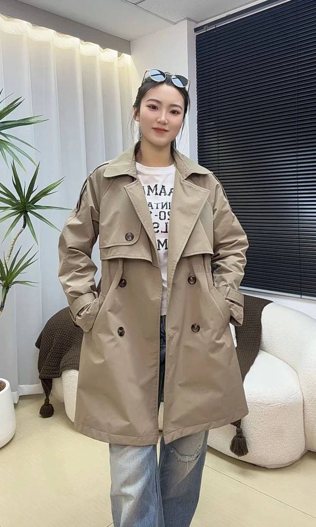 25年新款高端定制斗篷风衣