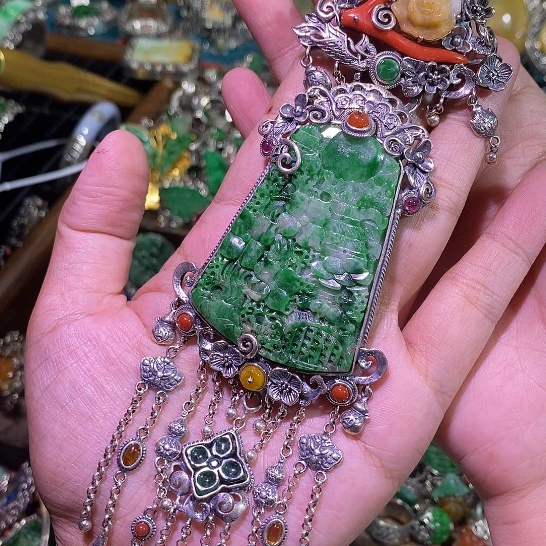 无非金属吊坠炸炸炸