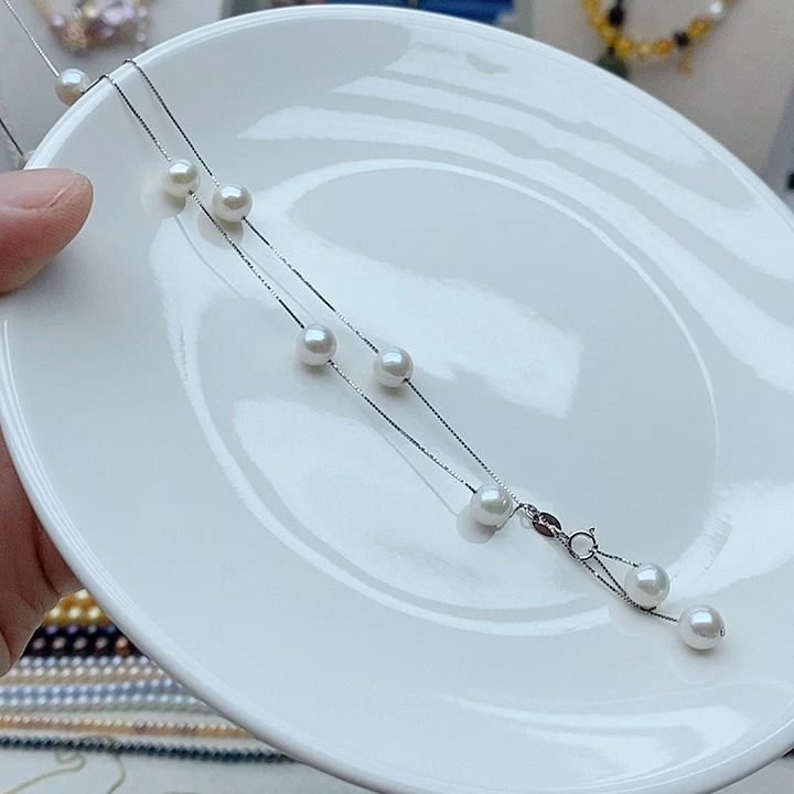 颈饰未镶嵌淡水珍珠