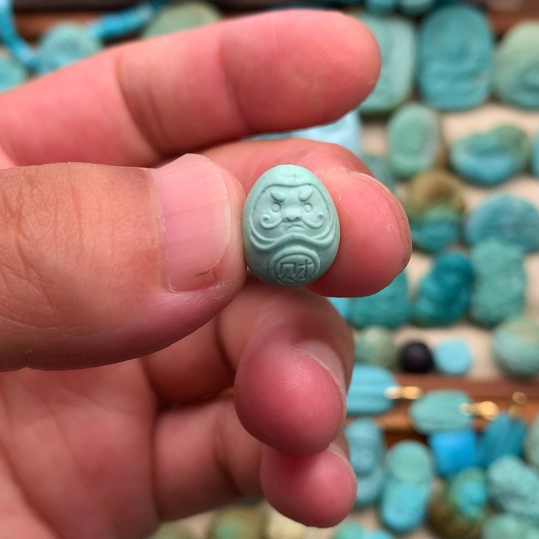 绿松石未镶嵌吊坠(不含链)