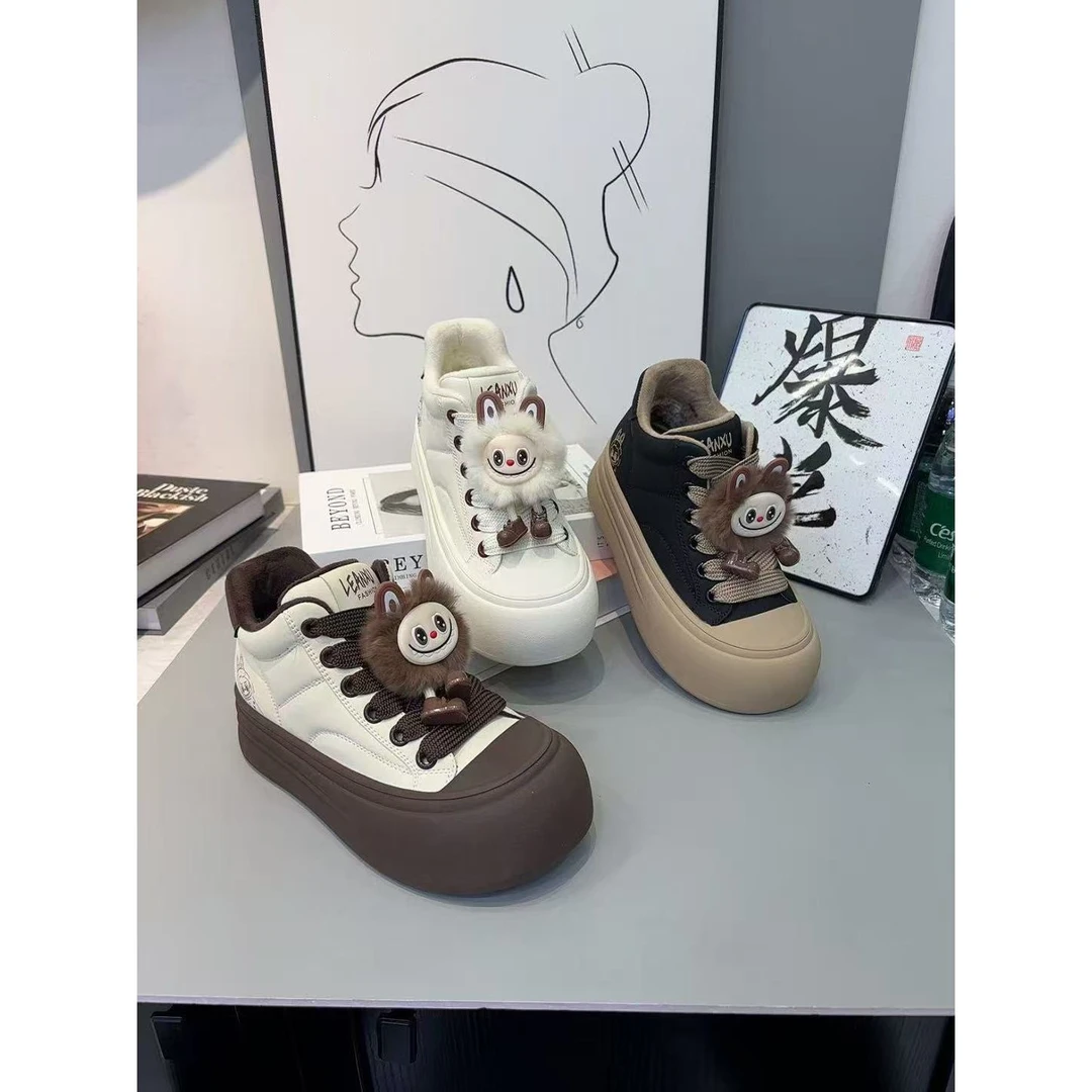 新款气质百搭潮流女士{大棉}休闲鞋/JRK/2650