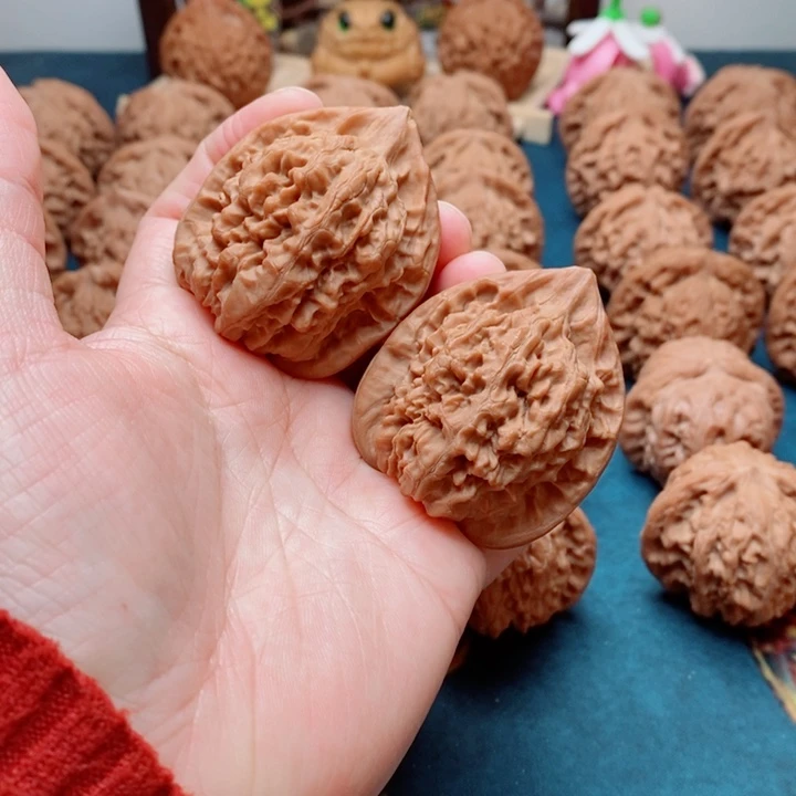 文玩核桃把件官帽40