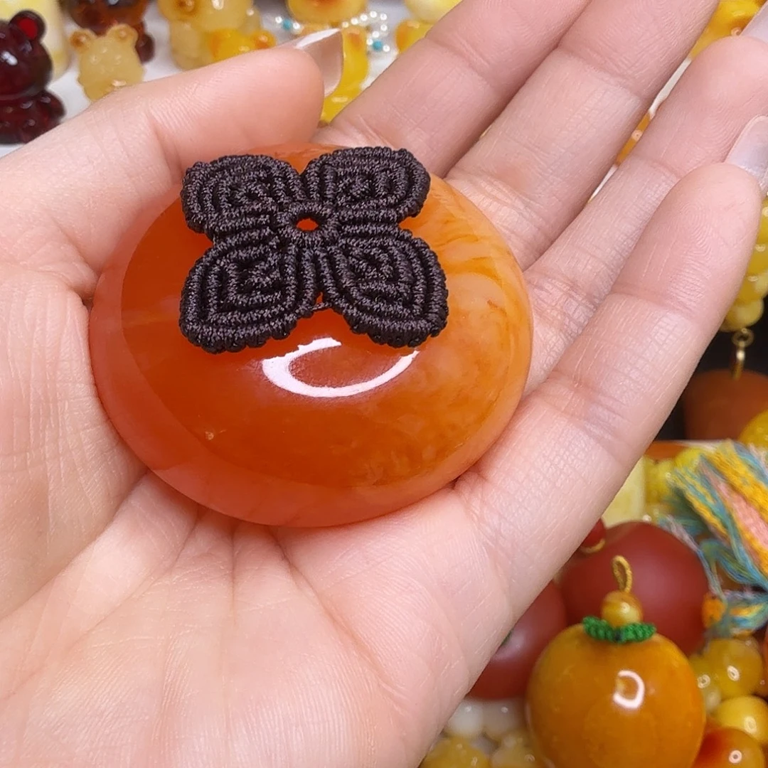 “***”非金属蜜糖红大号叶子150