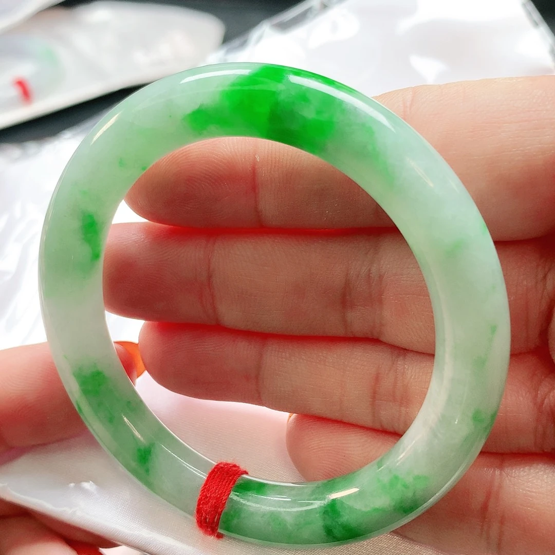未镶嵌手镯翡翠圆条2870