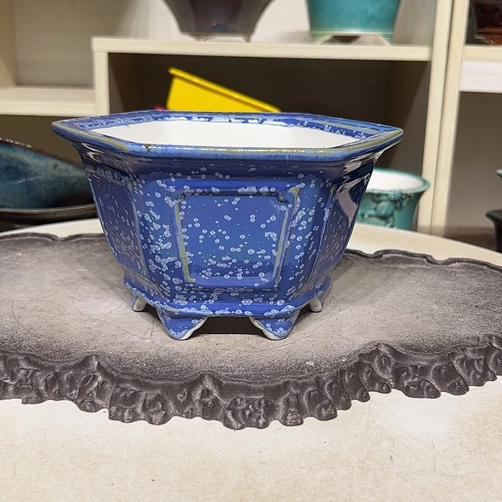 紫砂花盆瑕疵9/15。。。