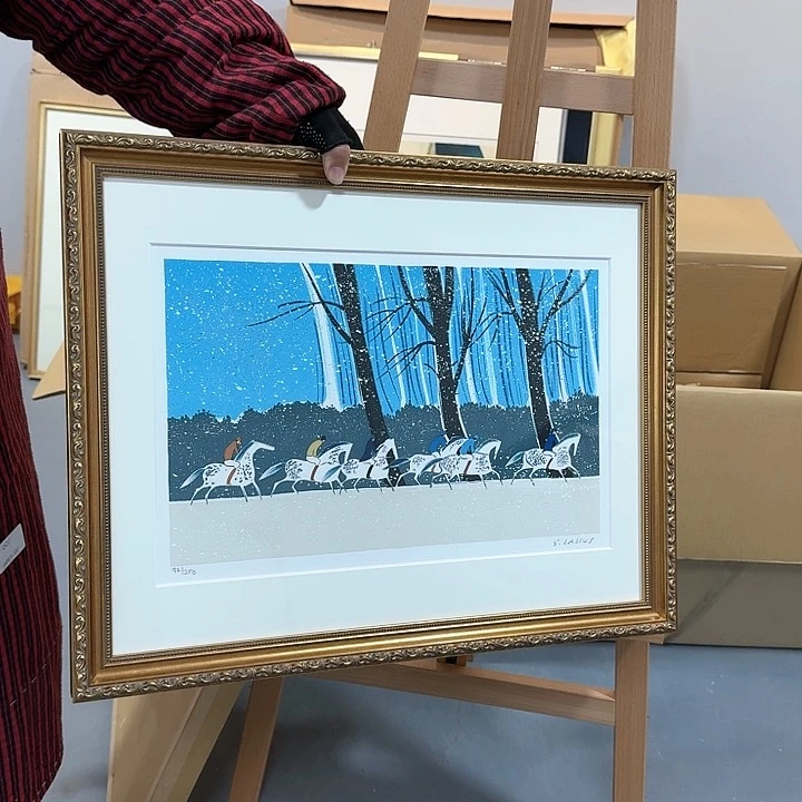 绘画孰*为版画。