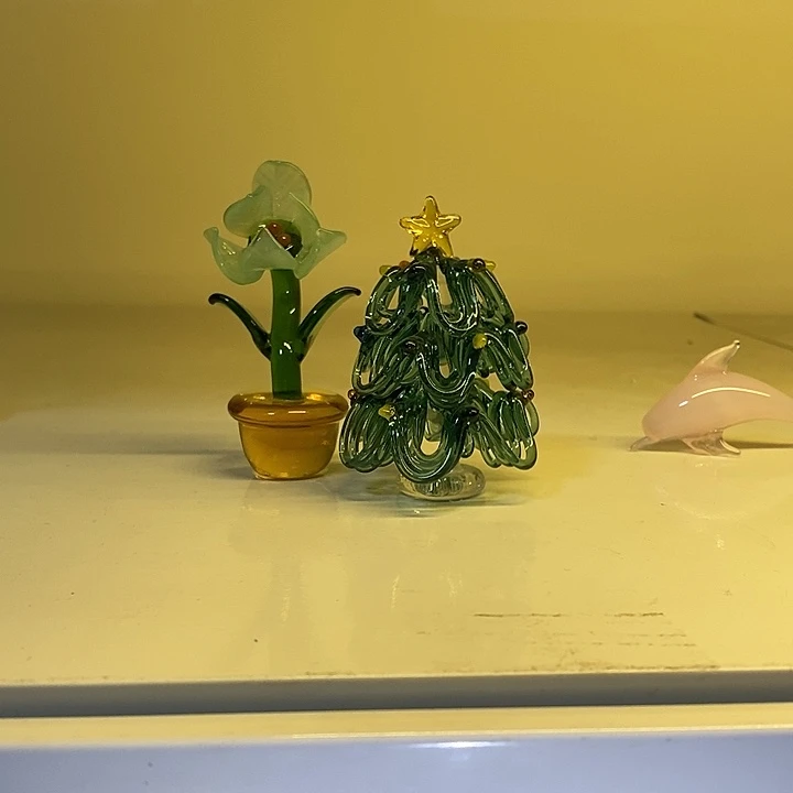 三***月琉璃手工艺品公鸡啦啦啦