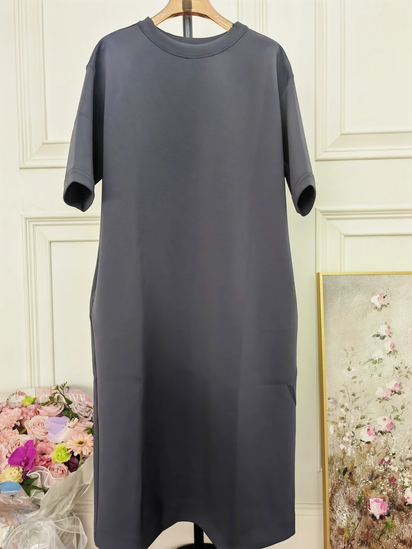 意大利进口醋酸卫衣连衣裙