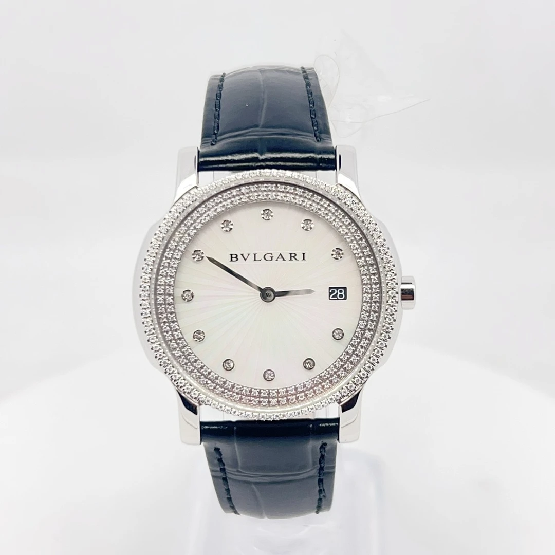 95新 BVLGARI/宝格丽 石英腕表 后钻35mm/公价56999/jm3263
