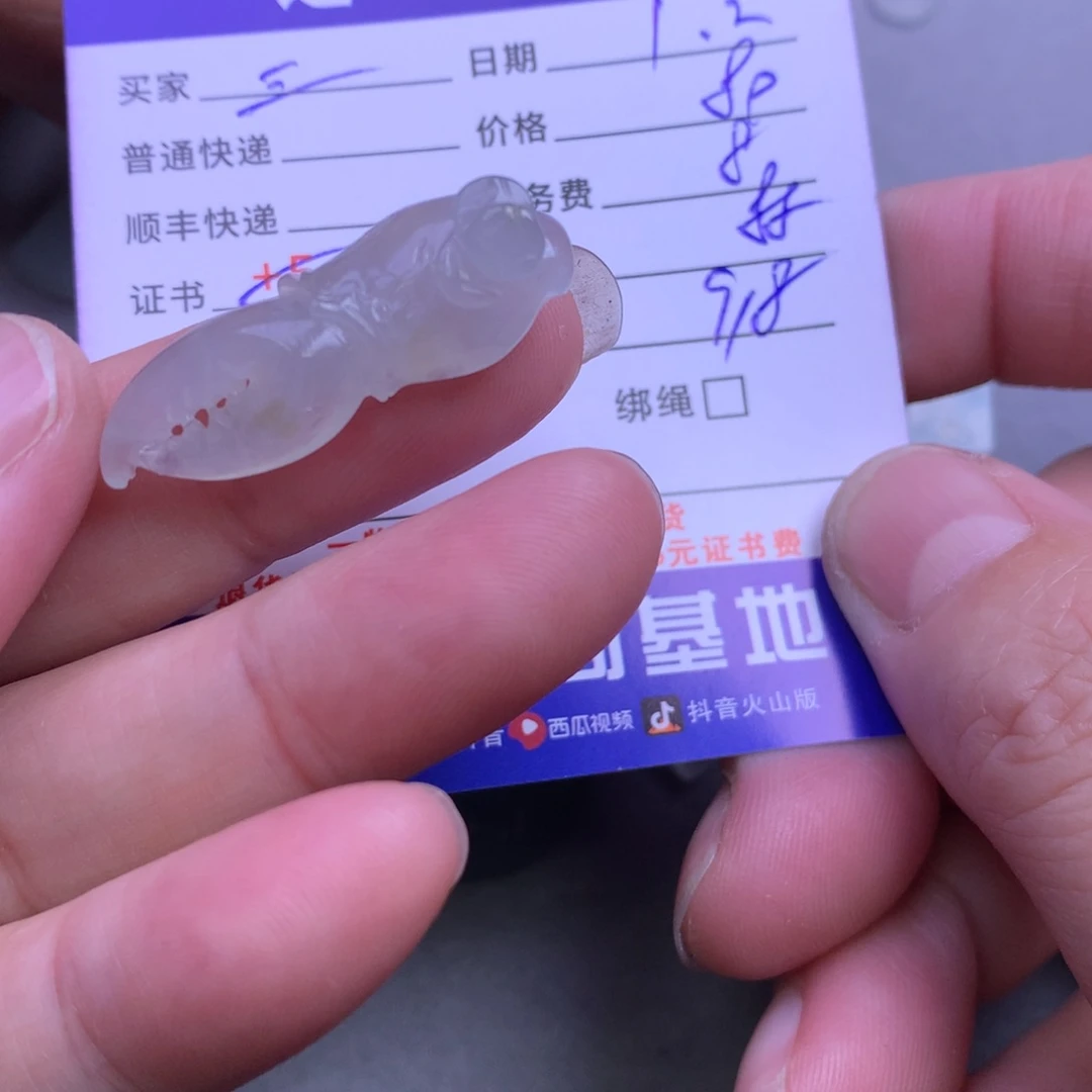 颈饰未镶嵌翡翠三****）