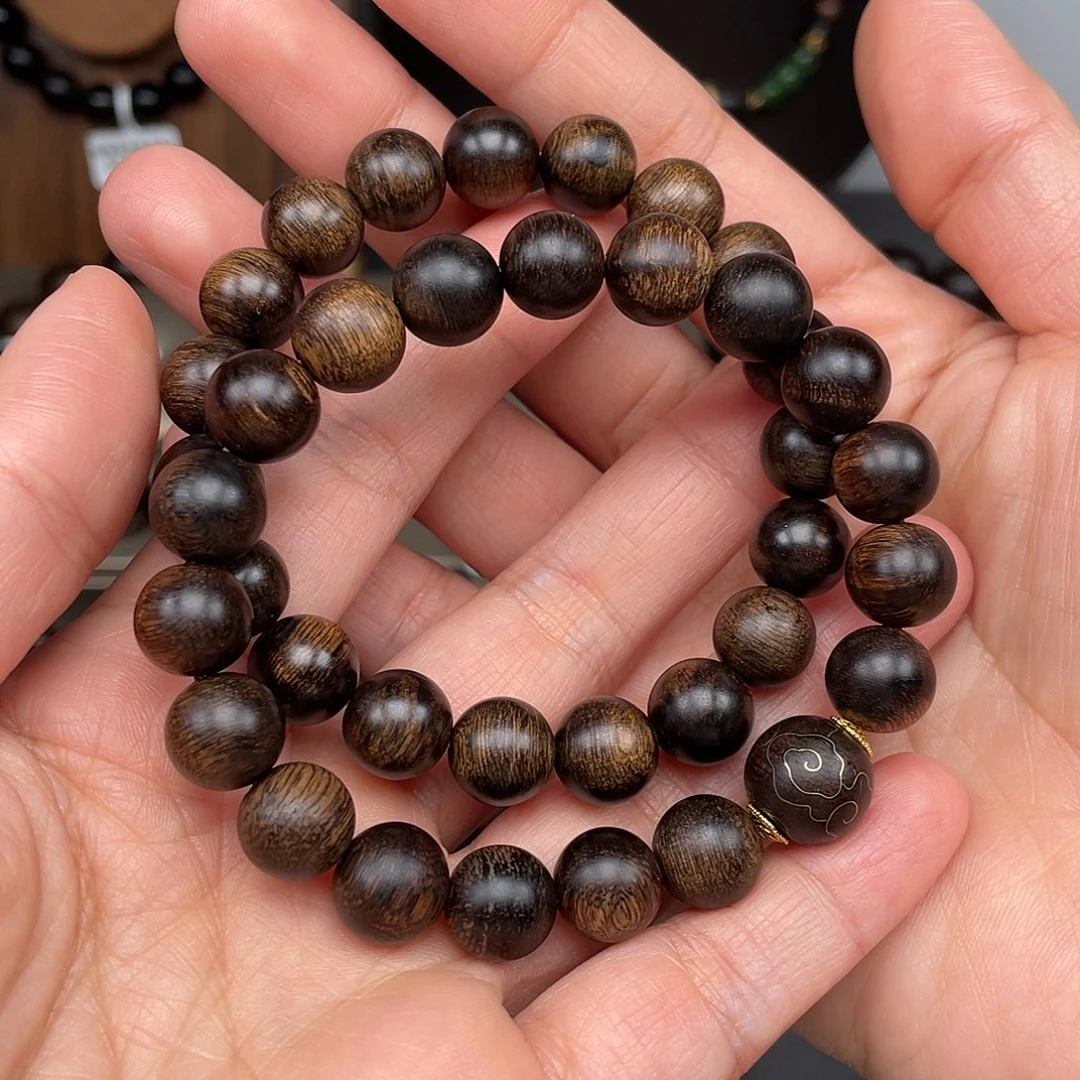 沉香手串用****8越南芽庄白棋1.0与化瘤疤