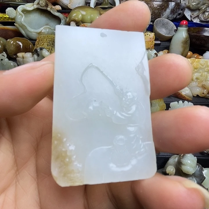 颈饰未镶嵌和田玉