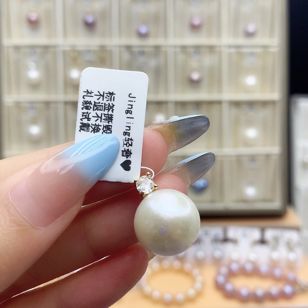 淡水珍珠合金项链