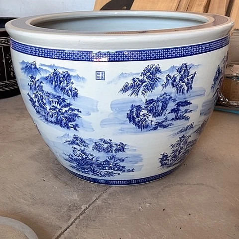 摆件天**厚高温陶瓷大缸系列