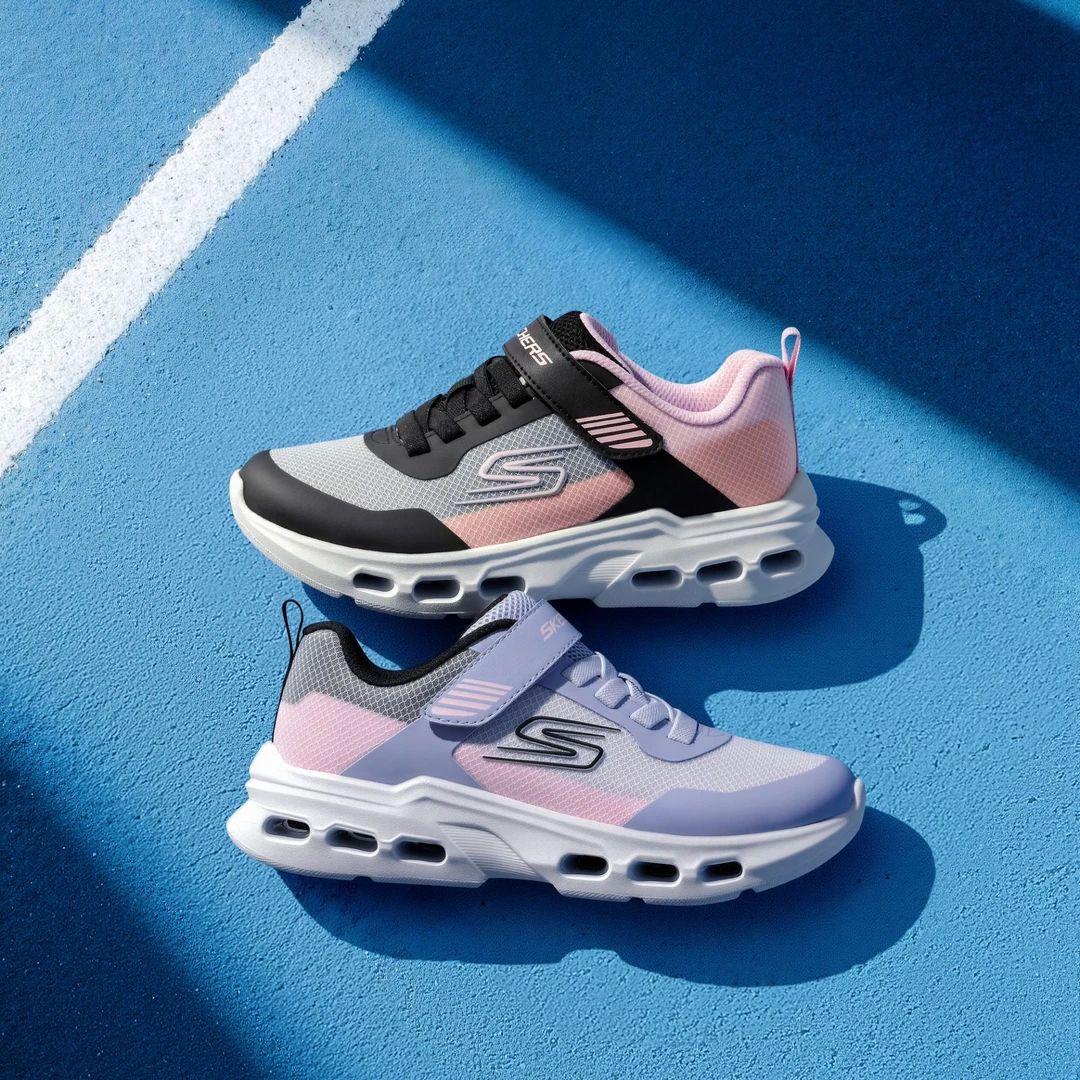 【冬款加厚】斯凯奇官方童鞋运动鞋轻便舒适休闲减震跑步鞋303682L