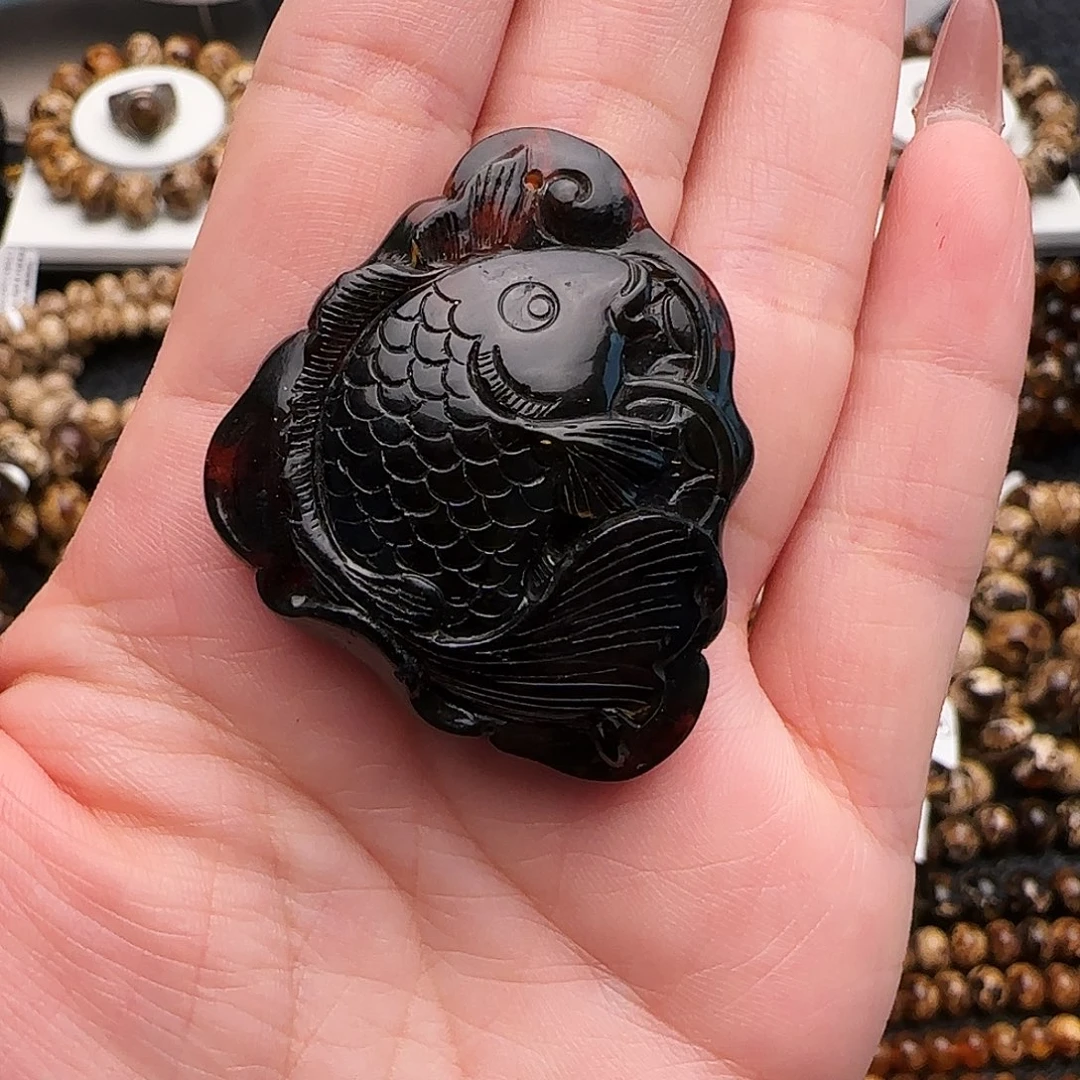 厉***！手链琥珀未镶嵌抚顺琥珀
