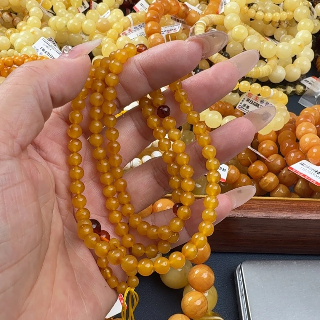 琥珀未镶嵌珠宝奇石