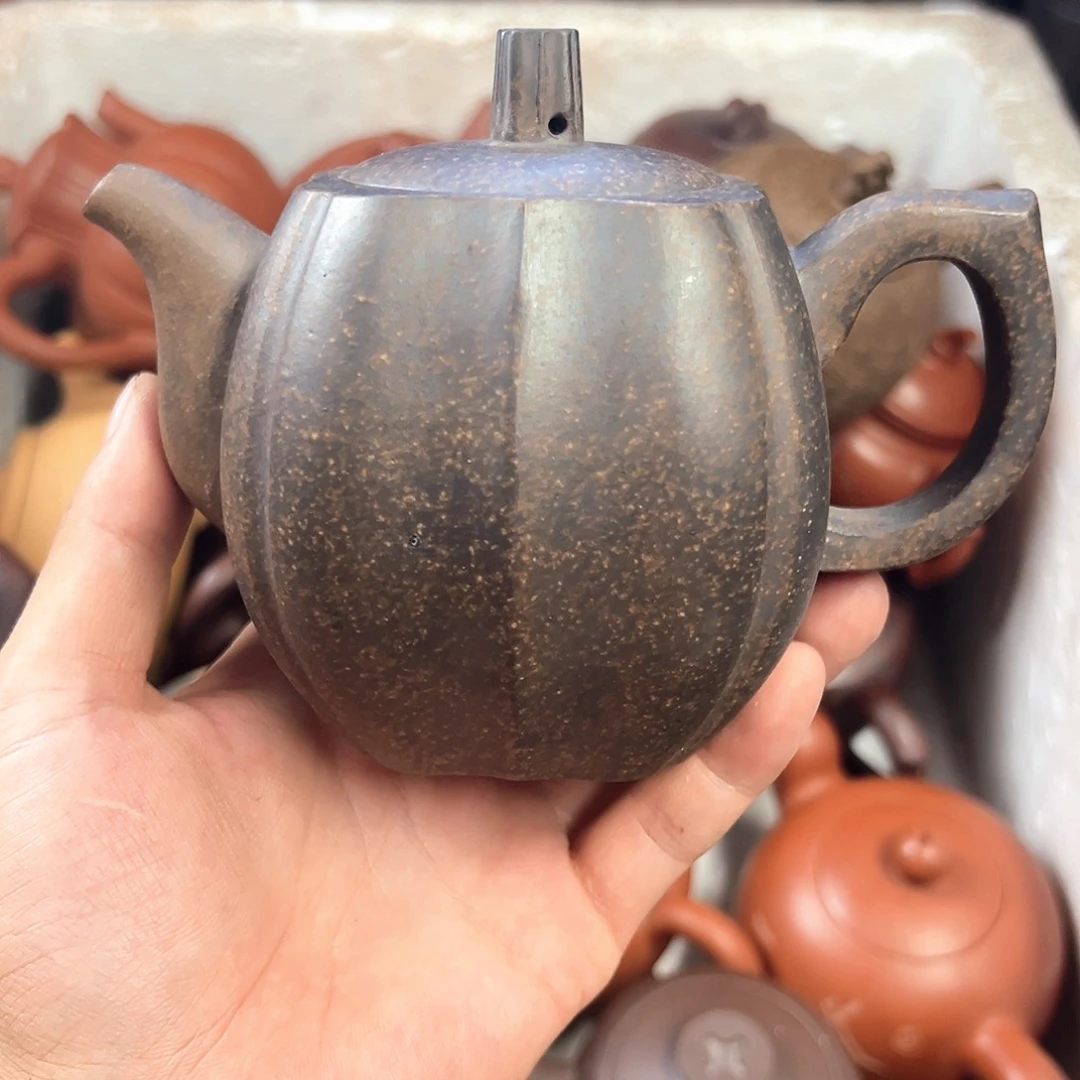 茶壶紫砂宜兴原矿紫砂壶350毫升容量