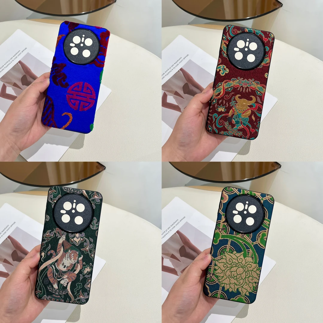 YOENMOM·国风手机壳·早春新品 名家宋锦系列纯手工高级感手机壳